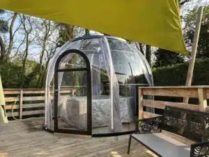 Jacuzzi privatif bulle