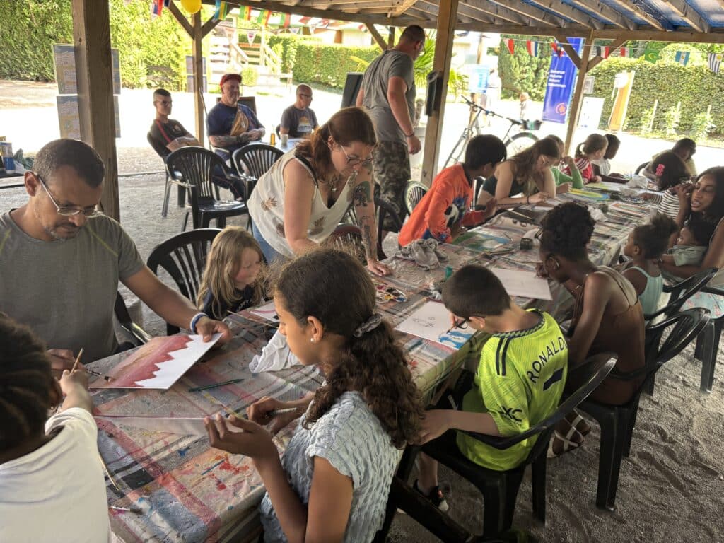 activité manuel camping de la trye